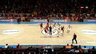 Galatasaray Odeabank-Olympiakos 89-87