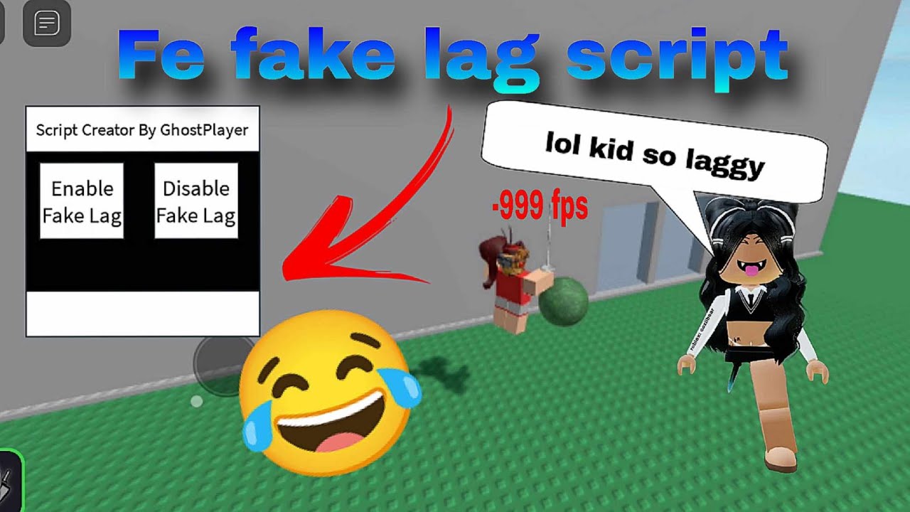 Roblox FE Fake Lag Script | Best Troll Script 😂 | Works In Any Games ...