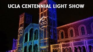 UCLA Centennial Light Show Vlog!!!