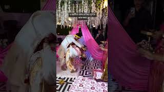 কইনা দৰাক মালা পিধাৰ সময়ত #assamese #weeding #assamesebride #viralvideo