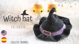 Amigurumi Halloween Witch Hat / sub 🇺🇸🇪🇸/ gretawings