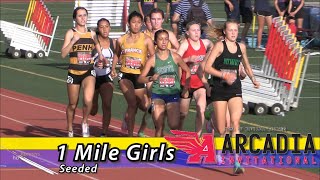 2022 TF - Arcadia Invite - Mile (Girls, Seeded)