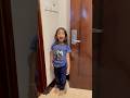 Pertama kali masuk kamar hotel #family #liburan