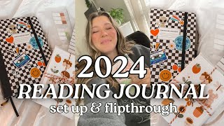 2024 Reading Journal Set Up 📖 | Reading Trackers - Reading Journal Challenges - Best Reading Journal