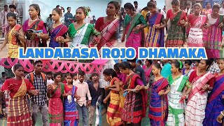 LANDABASA ROJO DHAMAKA 2024 // DJ LAGNE ANEJ // NEW SANTALI VIDEO 2024 // NIGHT PROGRAM VIDEO