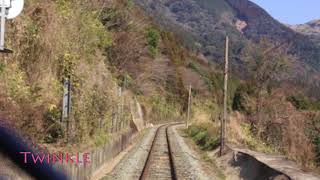 豊肥本線の不通区間【赤水→立野→瀬田】間の展望映像