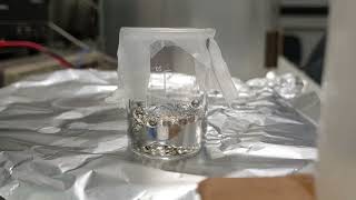 Making Galinstan liquid metal alloy - Timelapse