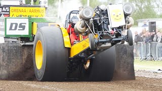 Light Modified 2500kg at 3. DM 2022 at Visby Traktortræk | Great Action | Tractor Pulling Denmark