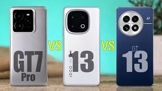 Realme GT7 Pro Vs IQoo 13 Vs OnePlus 13 - Full Comparison