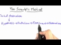 The Scientific Method - Software Debugging