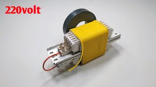 Self Running Magnetic Gear Machine PVC Copper Wire Free Energy Generator With 220v Transformer Idea