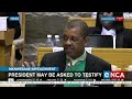 Mkhwebane impeachment | President may be asked to testify