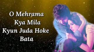Mehrama Lyrics Love Aaj Kal Darshan Raval Antara Mitra Pritam Irshad K Kartik Sara