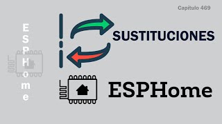 Sustituciones en archivos ESPHome