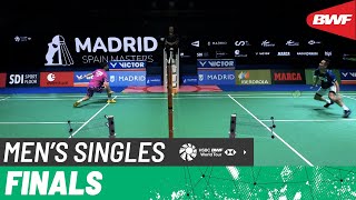 Madrid Spain Masters 2023 | Kenta Nishimoto (JPN) [1] vs. Kanta Tsuneyama (JPN) [2] | F