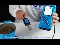 soil quick test detector soil npk sensor，soil 5 in1 detector