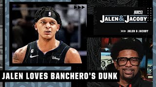 Paolo Banchero 'dunked on the ENTIRE CITY!' - Jalen on the Magic rookie's NBA debut | Jalen & Jacoby