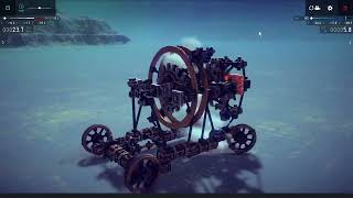 トランスミッション付き蒸気エンジン自動車 [Besiege]