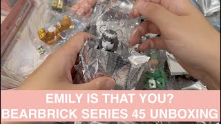 BEARBRICK SERIES 45 CASE UNBOXING [4K] | 盲盒开箱 | ベアブリック シリーズ45 | 隐藏版