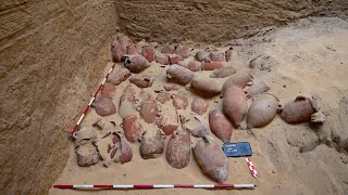 Archaeologists unearth Ancient Egyptian embalming cache