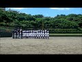 豊見城中学校　校歌　平成２４年県大会　東江戦　県３位を破り、準々決勝へ