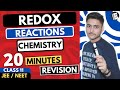 Redox Reactions Class 11 | Chemistry | JEE & NEET | Full Revision In 20 Minutes