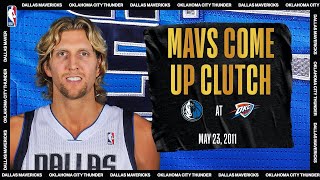 Dirk Drops 40 PTS To Lead Mavs In Game 4 | #NBATogetherLive Classic Game