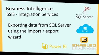 Exporting Data from SQL Server using the Wizard
