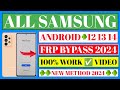 Finally New Method-All Samsung Frp Bypass | Unlock 2024 All Android 12/13/14 Google Account Remove