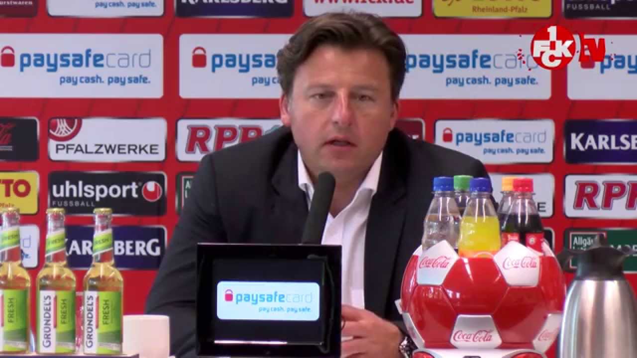 Pressekonferenz Nach Dem Heimspiel Gegen Eintracht Braunschweig - YouTube