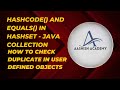 HashCode and Equals in Java Collections !Java collection tutorial !Java interview questions!