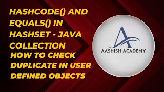 HashCode and Equals in Java Collections !Java collection tutorial !Java interview questions!