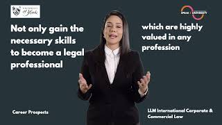 LLM International Corporate & Commercial Law - Career Prospects - University of York (UK)