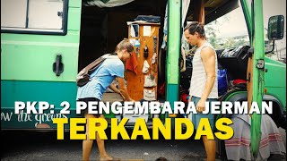 Dua pengembara Jerman terkandas di Kuching sejak PKP tinggal dalam van