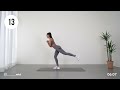 10 min standing booty workout no squats no lunges no jumping