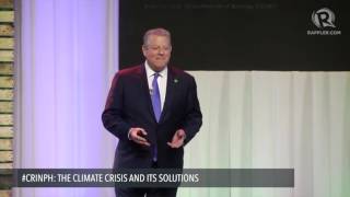 #CRinPH: Al Gore on solutions to the climate crisis