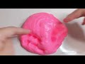 【asmr】ショッキングピンクスライム 樹脂粘土【音フェチ slime 슬라임】