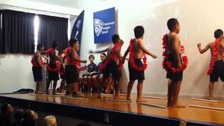 PHS Boys perform Tongan Dance