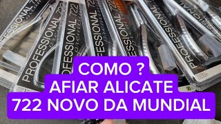 COMO? AFIAR ALICATE 722 NOVO DA MUNDIAL