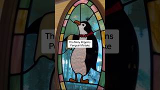 The Mary Poppins Penguin Mistake #marypoppins #disney #disneyshorts #disneymovie