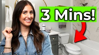 How To Clean A Toilet in 3 Minutes! (Clean My Space)