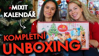 VELKÝ ADVENTNÍ MIXIT KALENDÁŘ 2024 🚂 | Kompletní unboxing a ochutnávka