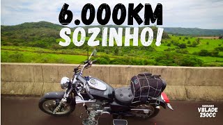 ✅MINHA PRIMEIRA VIAGEM DE MOTO CUSTOM SOZINHO – MAIS DE 6 MIL km (Recomendado)