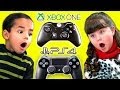 Kids React To XBOX ONE vs. PlayStation 4! Kids React To XBOX ONE vs. PlayStation 4!