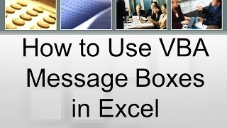 How to Use VBA Message Boxes in Excel: Quick Tutorial