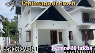 New house at Ettumanoor Town