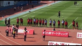 2014J1第13節 川崎4-1鹿島 試合前の挨拶