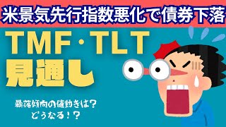 10.22アメリカ債券ETFの買い時TMF・TLT｜大暴落傾向の値動きは継続！？