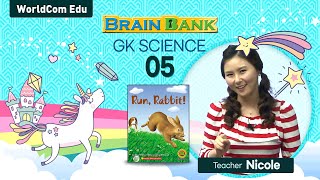 GK Science 05. Run, Rabbit   [ Brain Bank GK . Science ] by 니콜 Teacher