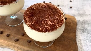 Delicious coffee dessert with only 2 ingredients | without sugar